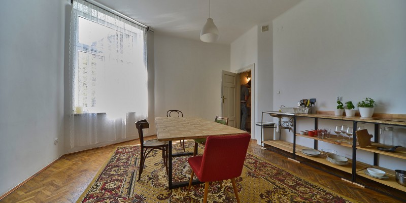 kitchen + livingroom