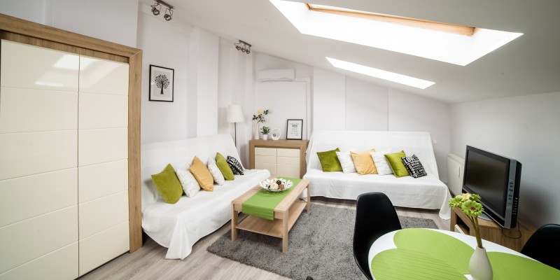 bedroom area