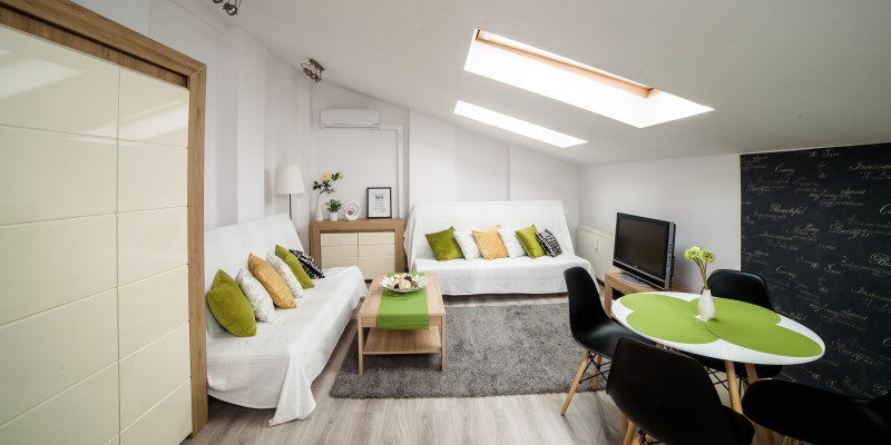 bedroom area