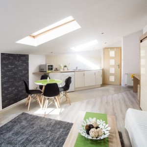 bedroom area