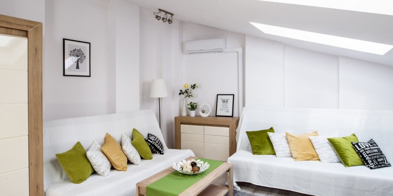 bedroom area