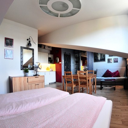 bedroom area