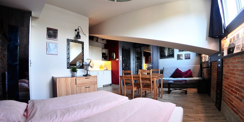 bedroom area