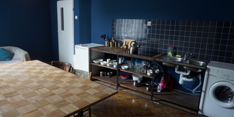 Livingroom +kitchen anex