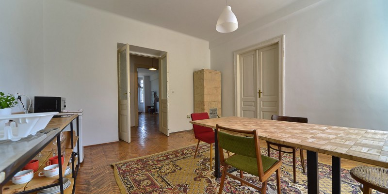 kitchen + livingroom