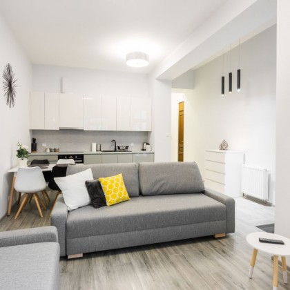 Cracow, Old town - Topolowa studio flat, modern standard, 2350 PLN all included