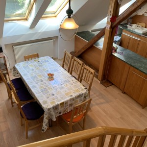 Livingroom/Diningroom with kitchen